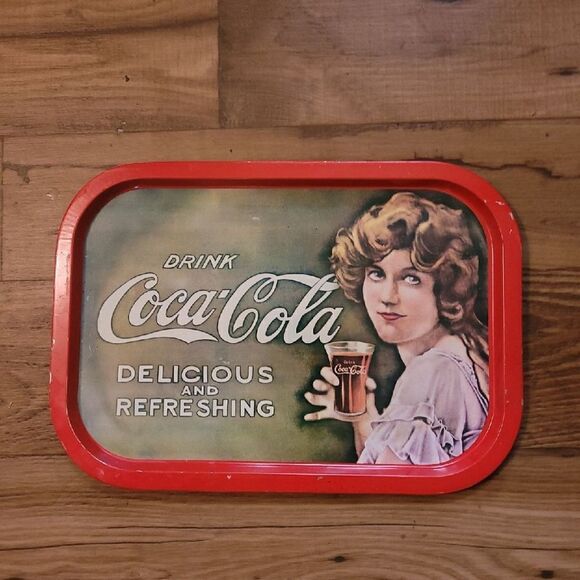 Coca Cola Other - Vintage Coca-Cola Metal Tray 
